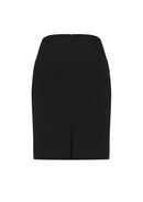 Biz Corporates Womens Front Pleat Detail Straight Skirt 20720 - Star Uniforms Australia