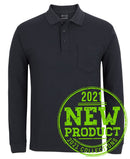 JB's Wear-210 L/S Pocket Polo-210PL
