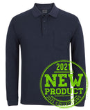 JB's Wear-210 L/S Pocket Polo-210PL