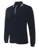 JB's Wear L/S Contrast Polo 210XC - Star Uniforms Australia