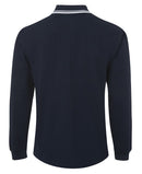 JB's Wear L/S Contrast Polo 210XC - Star Uniforms Australia