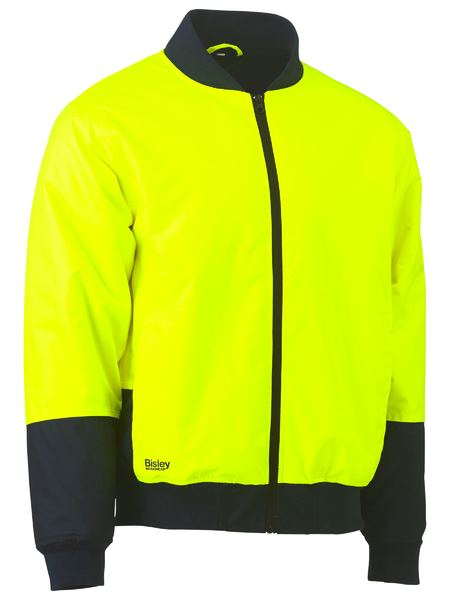 Bisley Two Tone Hi Vis Bomber Jacket-BJ6730