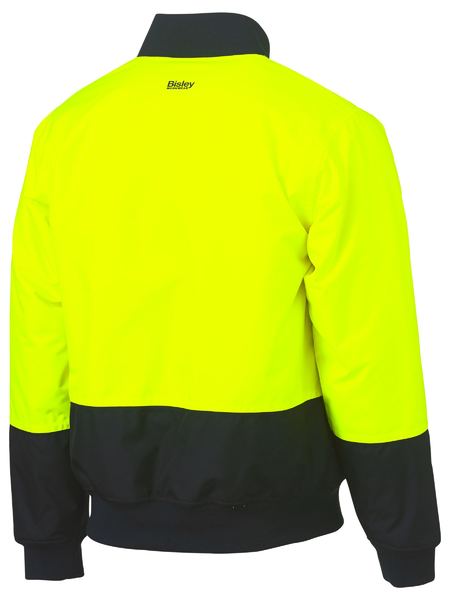 Bisley Two Tone Hi Vis Bomber Jacket-BJ6730