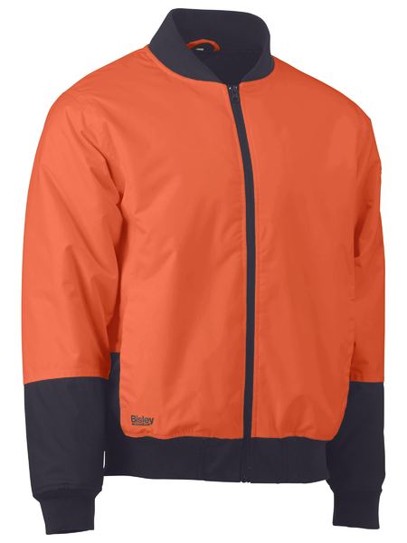 Bisley Two Tone Hi Vis Bomber Jacket-BJ6730