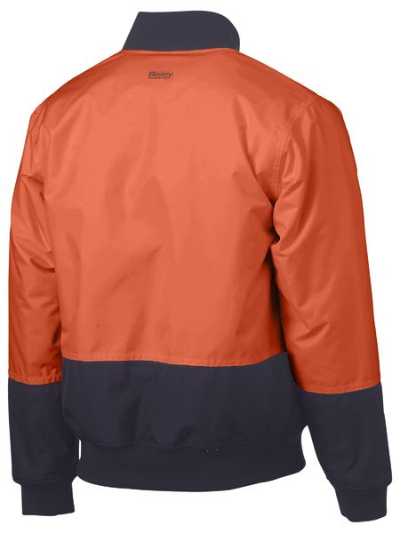 Bisley Two Tone Hi Vis Bomber Jacket-BJ6730