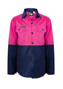 Ncc Wsk128 Kids Two Tone Shirt - Star Uniforms Australia