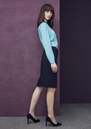 Biz Corporates Womens Multi-Pleat Skirt 24015 - Star Uniforms Australia