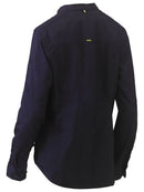 Bisley Womens Stretch V-neck Closed Front Shirt-BLC6063