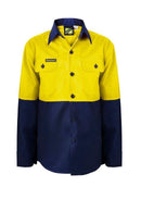 Ncc Wsk127 Kids Hi Vis Shirt Long Sleeve - Star Uniforms Australia