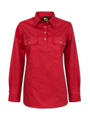 WORKCRAFT - Ladies Closed Front Shirt - WSL505