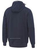 Bisley Zip-front Work Fleece Hoodie-BK6925