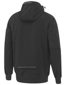 Bisley Zip-front Work Fleece Hoodie-BK6925