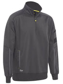 Bisley 1/4 Zip Work Fleece Pullover-BK6924