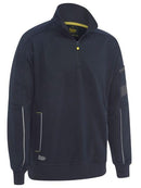 Bisley 1/4 Zip Work Fleece Pullover-BK6924