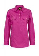 WORKCRAFT - Ladies Closed Front Shirt - WSL505