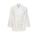 CHEFCRAFT - LADIES EXECUTIVE CHEFS JACKET L/S - CJL20