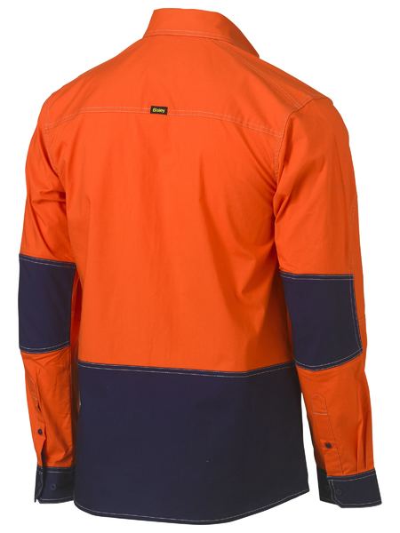 Bisley Flex & Move Hi Vis Utility Shirt-BS6177