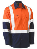 Bisley 3M X Taped Hi Vis Cool Lightweight Shirt-BS6696XT