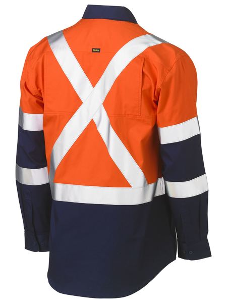 Bisley 3M X Taped Hi Vis Cool Lightweight ShirtBS6696XT