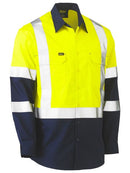 Bisley 3M X Taped Hi Vis Cool Lightweight Shirt-BS6696XT