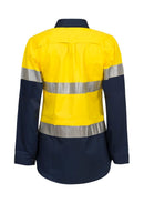 Workcraft - Ladies Hi Vis Shirt CSR Tape - L/S - WSL501
