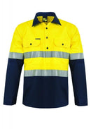 WORKCRAFT - HiVis Shirt With Semi Gusset - WS6032