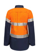 Workcraft - Ladies Hi Vis Shirt CSR Tape - L/S - WSL501