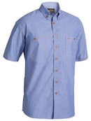 Bisley Chambray Shirt - Short Sleeve-B71407