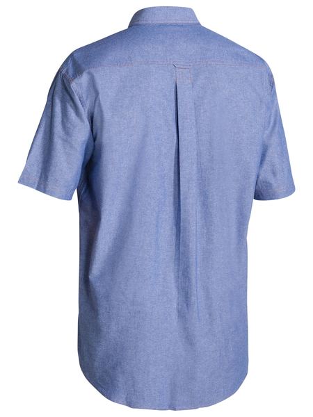 Bisley Chambray Shirt - Short Sleeve-B71407
