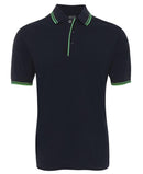 Jb's- Contrast Polo - Adults 3rd ( 8 Color ) - 2CP