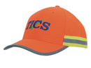 Headwear Hi Vis Cap with Reflective Tape - 3030