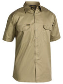 Bisley Cool Lightweight Drill Shirt - Short Sleeve-BS1893