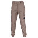 DNC - SlimFlex Tradie Cargo Pants - Elastic Cuffs - 3376