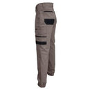 DNC - SlimFlex Tradie Cargo Pants - Elastic Cuffs - 3376