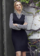 Biz Corporates Womens Sleeveless V Neck Dress 34021 - Star Uniforms Australia