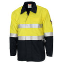DNC Patron Saint Flame Retardant Two Tone Drill ARC Rated Welder's Jacket with 3M F/R Tape 3458 - Star Uniforms Australia