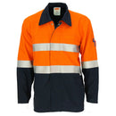 DNC Patron Saint Flame Retardant Two Tone Drill ARC Rated Welder's Jacket with 3M F/R Tape 3458 - Star Uniforms Australia