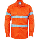 DNC Hi Vis D/N Drill Shirt 3535 - Star Uniforms Australia