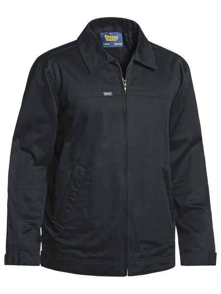 Bisley Cotton Drill Jacket With Liquid Repellent Finish-BJ6916