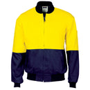 HiVis Two Tone Cotton Bomber Jacket 3757 - Star Uniforms Australia