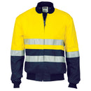 HiVis Two Tone D/N Cotton Bomber Jacket with CSR R/tape 3758 - Star Uniforms Australia