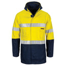 HiVis "4 IN 1" Cotton Drill Jacket with Generic R/Tape 3764 - Star Uniforms Australia