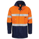 HiVis Cotton Drill "2 in 1" Jacket with Generic Reflective R/Tape 3767 - Star Uniforms Australia