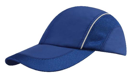 Headwear Spring Woven Fabric with Mesh to Side Panels and Peak - 3802