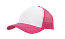 Headwear -Breathable Poly Twill With Mesh Back - 3819
