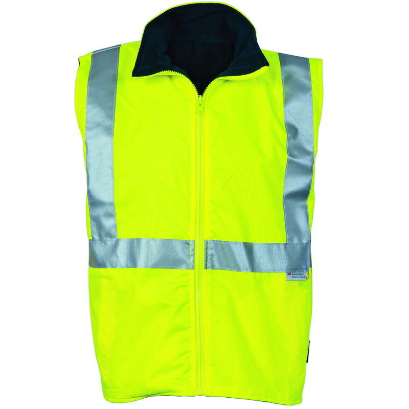 DNC HiVis Reversible Vest with 3M R/Tape  3865 - Star Uniforms Australia