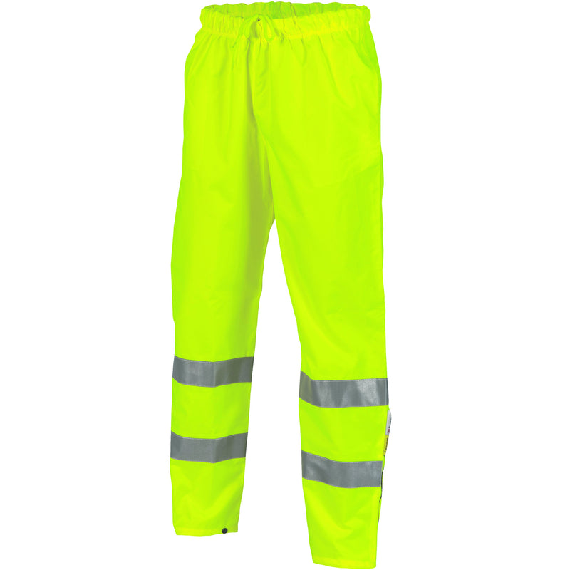 DNC HiVis D/N Breathable Rain Pants with 3M R/Tape Product Code: 3872 - Star Uniforms Australia