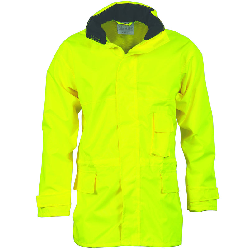 DNC HiVis Breathable Rain Jacket Product Code: 3873 - Star Uniforms Australia