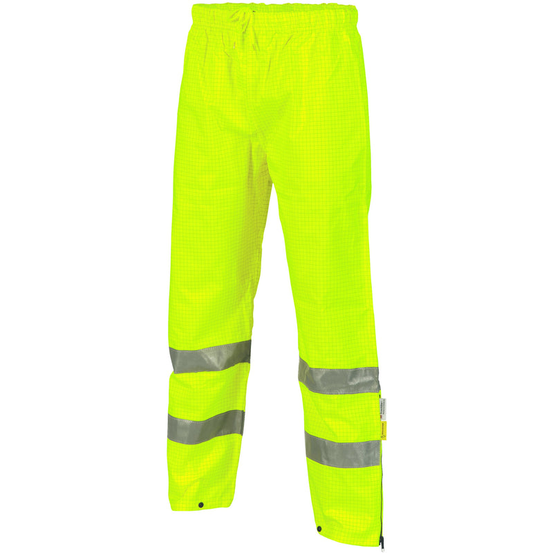 DNC HiVis Breathable and Anti-Static Pants with 3M R/Tape Product Code: 3876 - Star Uniforms Australia
