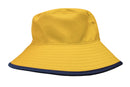 Headwear - Reversible Breathable Poly Twill Bucket Hat - 3935